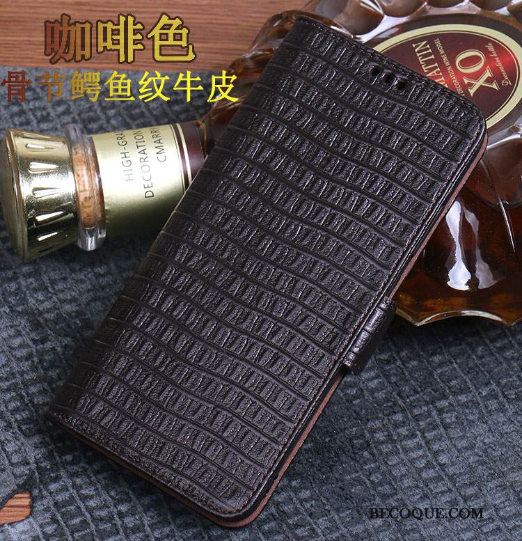 Kuori Samsung Galaxy A50 Nahka Puhelimen Kuoret Murtumaton, Kotelo Samsung Galaxy A50 Laukut Sininen