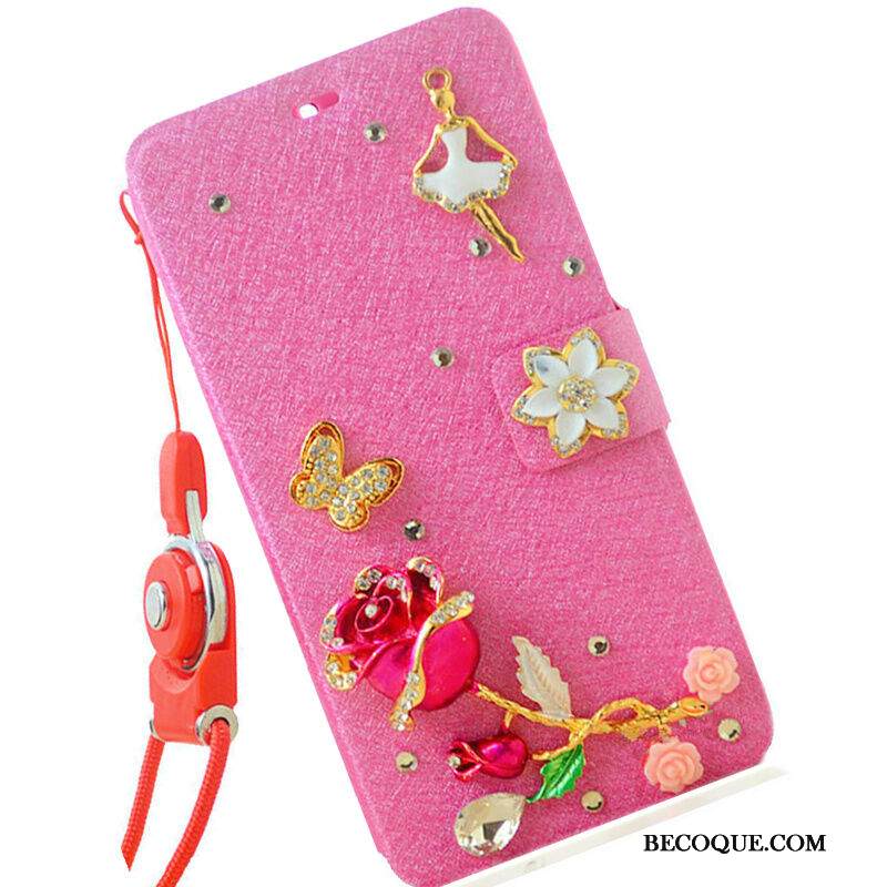 Kuori Samsung Galaxy A50 Nahka Puhelimen Kuoret Punainen, Kotelo Samsung Galaxy A50 Silkki Kukkakuvio Murtumaton