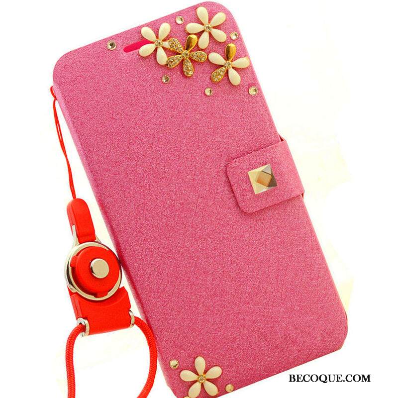 Kuori Samsung Galaxy A50 Nahka Puhelimen Kuoret Punainen, Kotelo Samsung Galaxy A50 Silkki Kukkakuvio Murtumaton