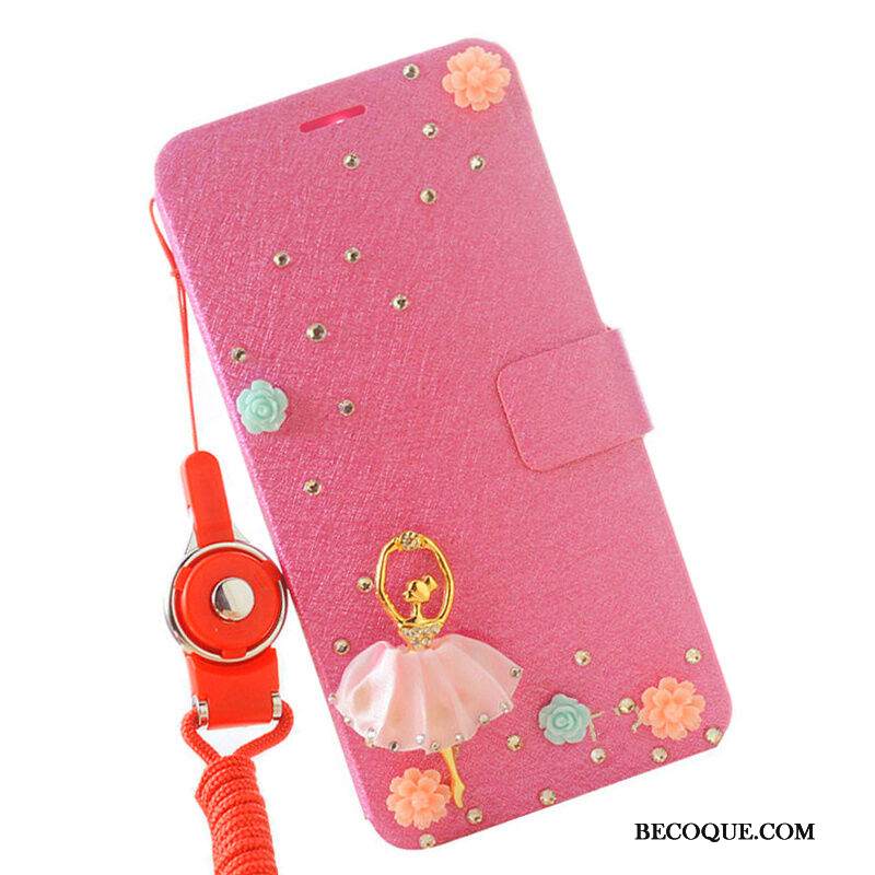 Kuori Samsung Galaxy A50 Nahka Puhelimen Kuoret Punainen, Kotelo Samsung Galaxy A50 Silkki Kukkakuvio Murtumaton