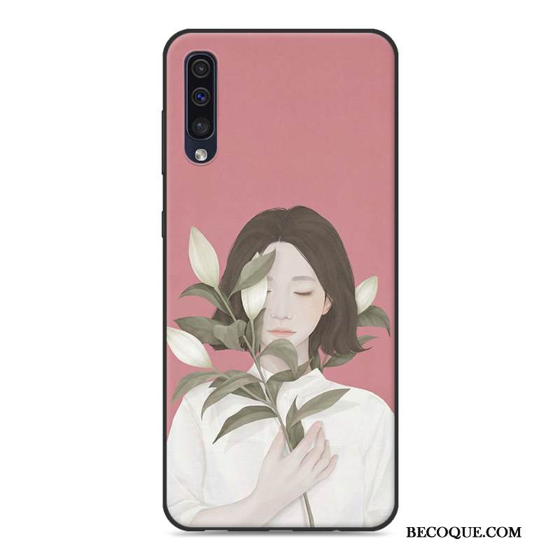 Kuori Samsung Galaxy A50 Pehmeä Neste Murtumaton Trendi, Kotelo Samsung Galaxy A50 Luova Uusi Pieni