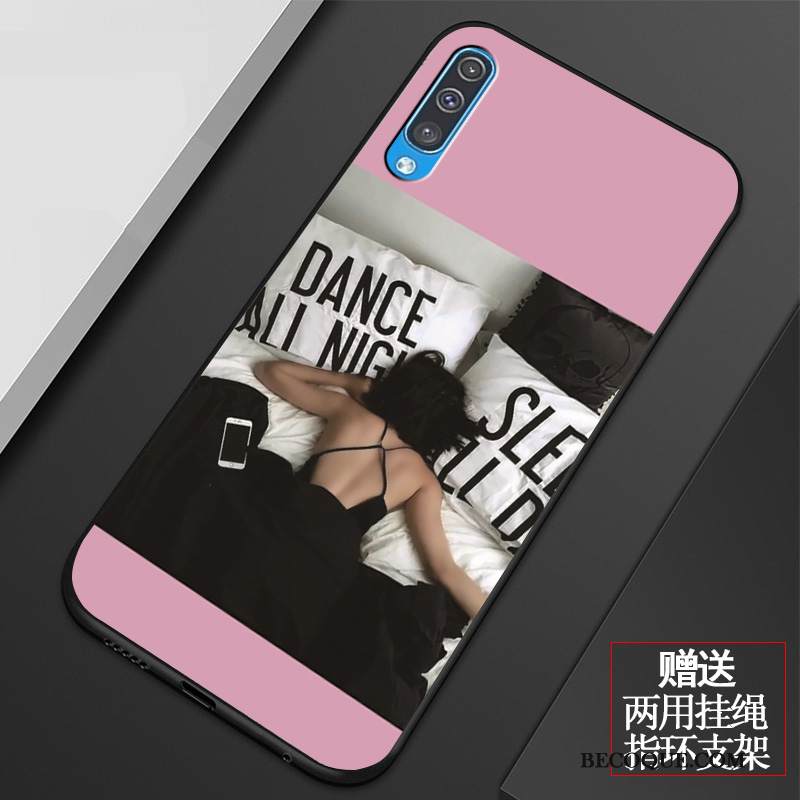 Kuori Samsung Galaxy A50 Sarjakuva Net Red Murtumaton, Kotelo Samsung Galaxy A50 Pehmeä Neste Ihana Puhelimen Kuoret