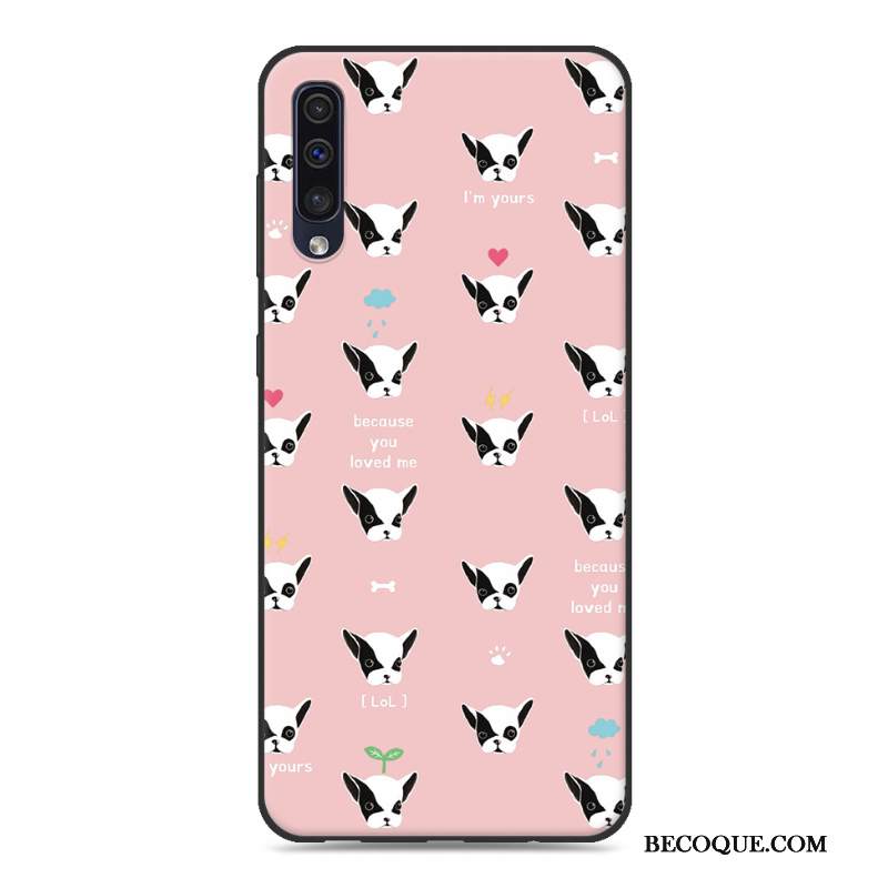 Kuori Samsung Galaxy A50 Silikoni Violetti Ihana, Kotelo Samsung Galaxy A50 Suojaus Puhelimen Kuoret Murtumaton