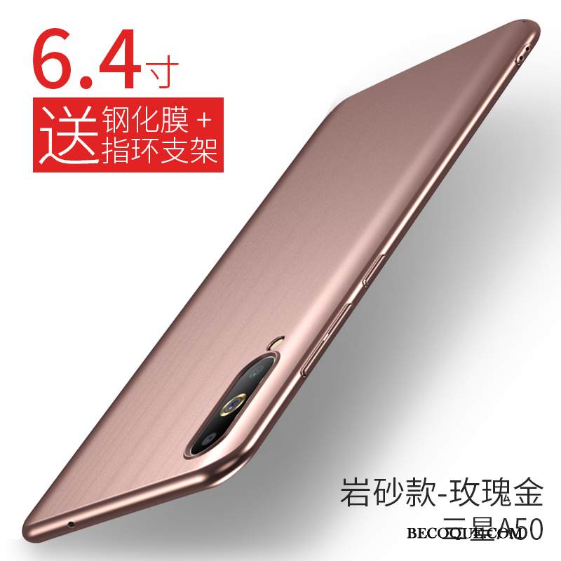 Kuori Samsung Galaxy A50 Suojaus Uusi Trendi, Kotelo Samsung Galaxy A50 Silikoni Pesty Suede Kova