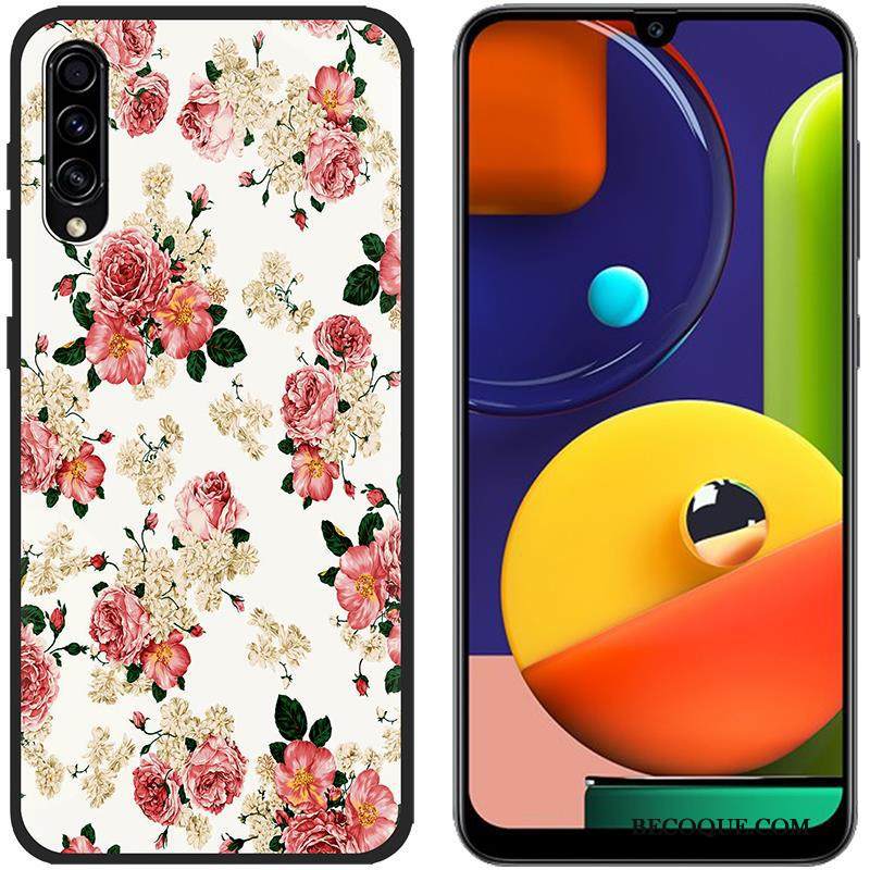 Kuori Samsung Galaxy A50s Maalaus Sininen Puhelimen Kuoret, Kotelo Samsung Galaxy A50s Suojaus Murtumaton