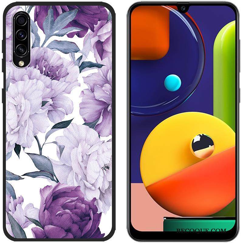 Kuori Samsung Galaxy A50s Maalaus Sininen Puhelimen Kuoret, Kotelo Samsung Galaxy A50s Suojaus Murtumaton