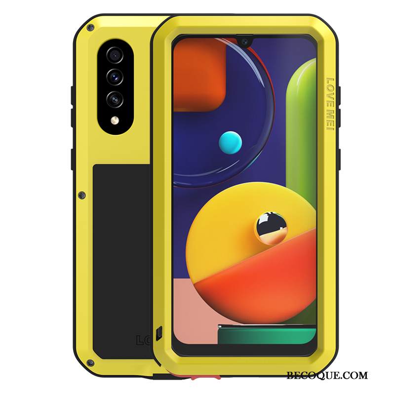 Kuori Samsung Galaxy A50s Suojaus Murtumaton Kolme Puolustusta, Kotelo Samsung Galaxy A50s Laukut Paksu Puhelimen Kuoret