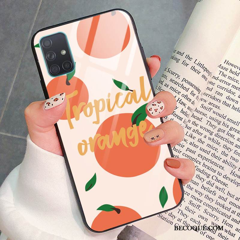 Kuori Samsung Galaxy A51 Laukut Kustannukset Punainen, Kotelo Samsung Galaxy A51 Suojaus Puhelimen Kuoret Lasi