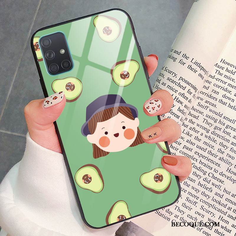 Kuori Samsung Galaxy A51 Laukut Kustannukset Punainen, Kotelo Samsung Galaxy A51 Suojaus Puhelimen Kuoret Lasi