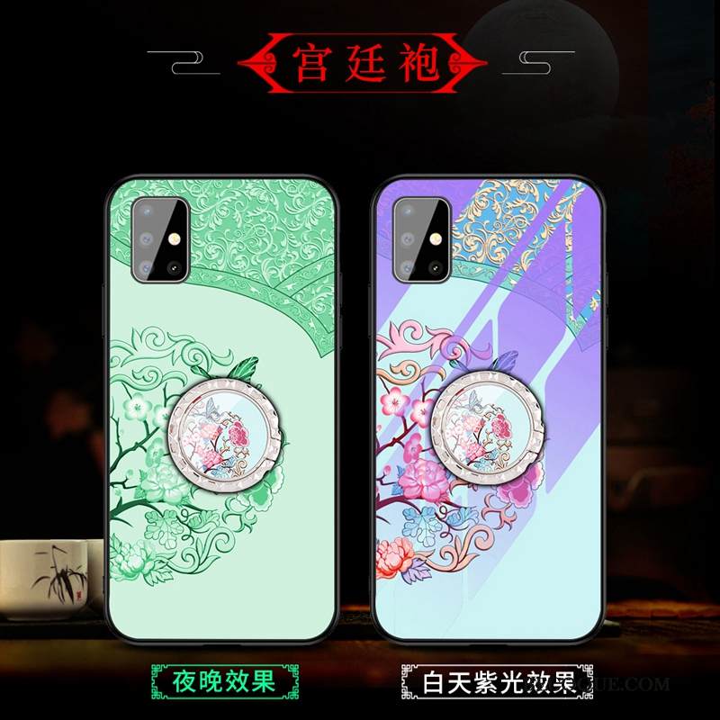 Kuori Samsung Galaxy A51 Laukut Puhelimen Kuoret Tide-brändi, Kotelo Samsung Galaxy A51 Luova Peili Lasi