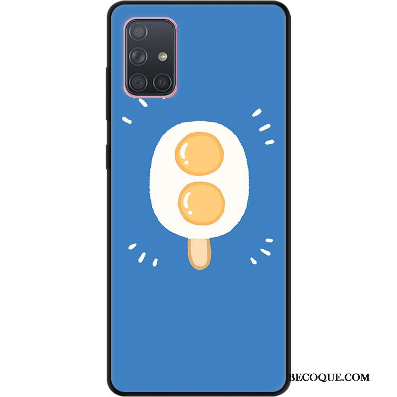 Kuori Samsung Galaxy A51 Laukut Vihreä Trendi, Kotelo Samsung Galaxy A51 Suojaus Yksinkertainen Muokata