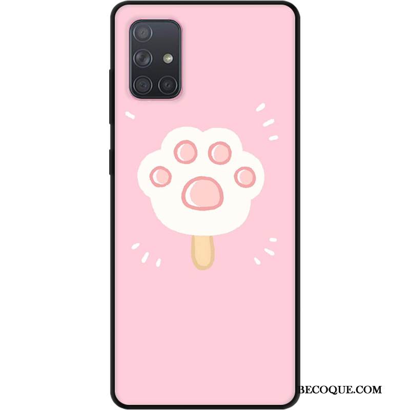 Kuori Samsung Galaxy A51 Laukut Vihreä Trendi, Kotelo Samsung Galaxy A51 Suojaus Yksinkertainen Muokata