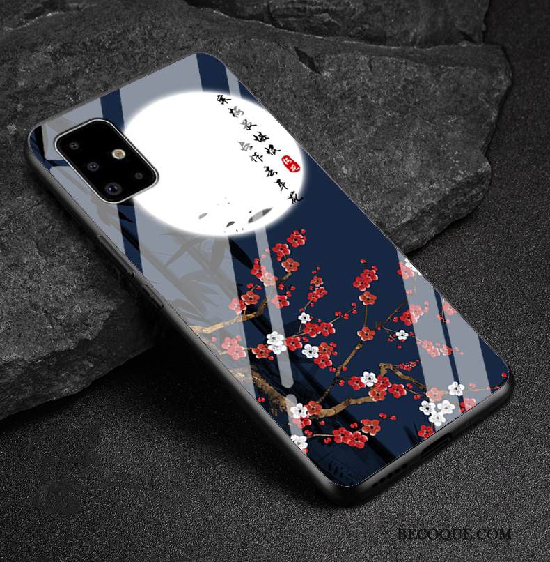 Kuori Samsung Galaxy A51 Luova Lasi Persoonallisuus, Kotelo Samsung Galaxy A51 Sarjakuva Puhelimen Kuoret Muokata