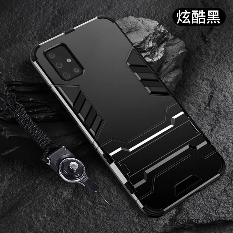 Kuori Samsung Galaxy A51 Silikoni Net Red Rakastunut, Kotelo Samsung Galaxy A51 Suojaus Ripustettavat Koristeet Trendi