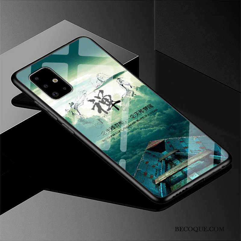 Kuori Samsung Galaxy A51 Suojaus Persoonallisuus Harmaa, Kotelo Samsung Galaxy A51 Puhelimen Kuoret Pesty Suede