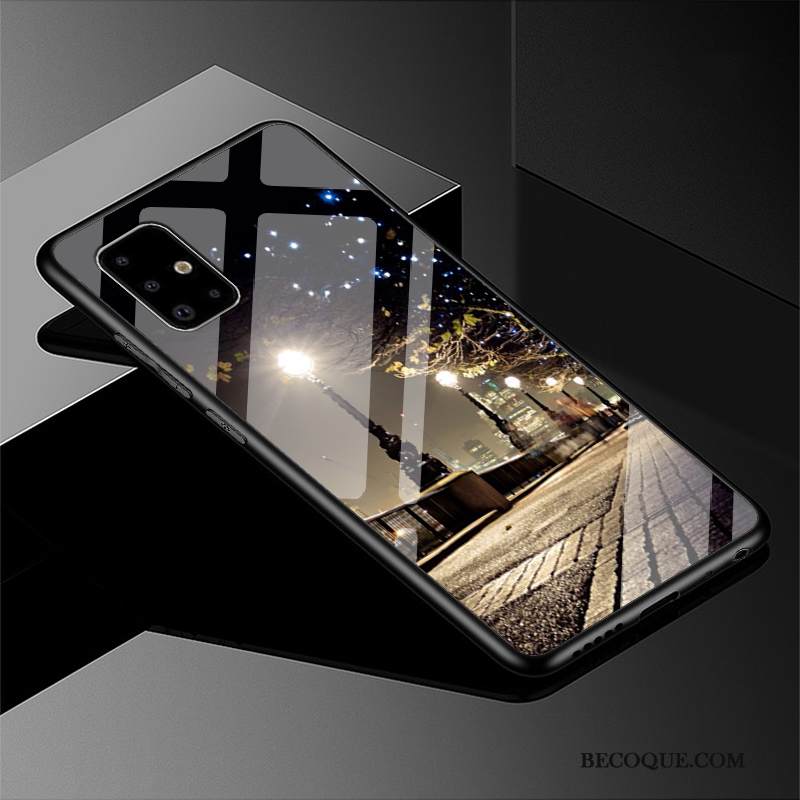 Kuori Samsung Galaxy A51 Suojaus Persoonallisuus Harmaa, Kotelo Samsung Galaxy A51 Puhelimen Kuoret Pesty Suede