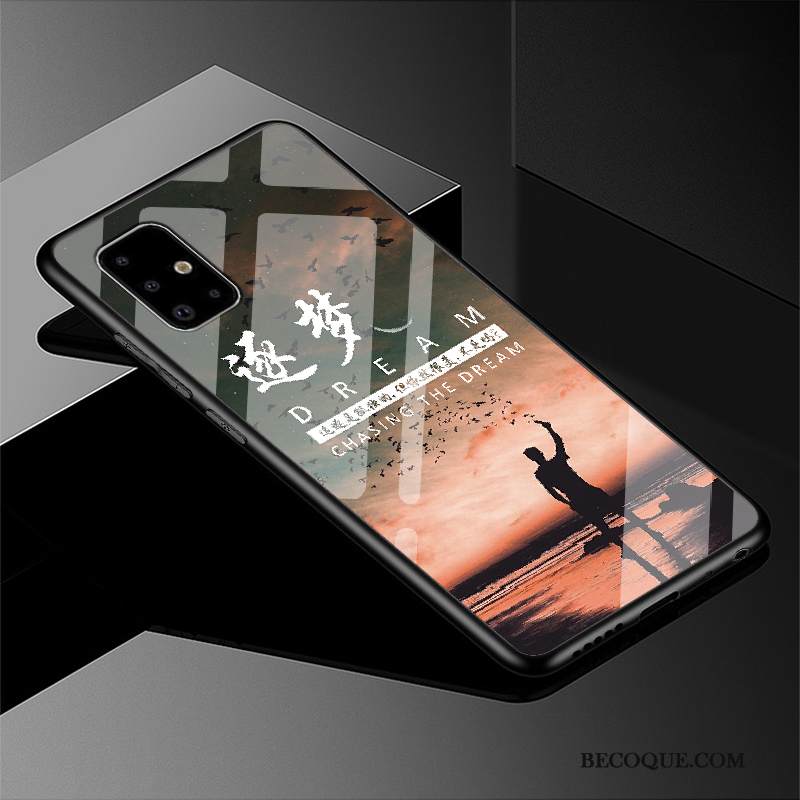 Kuori Samsung Galaxy A51 Suojaus Persoonallisuus Harmaa, Kotelo Samsung Galaxy A51 Puhelimen Kuoret Pesty Suede