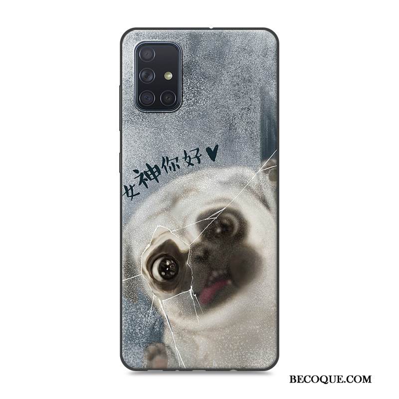 Kuori Samsung Galaxy A51 Suojaus Persoonallisuus Puhelimen Kuoret, Kotelo Samsung Galaxy A51 Laukut Punainen Murtumaton