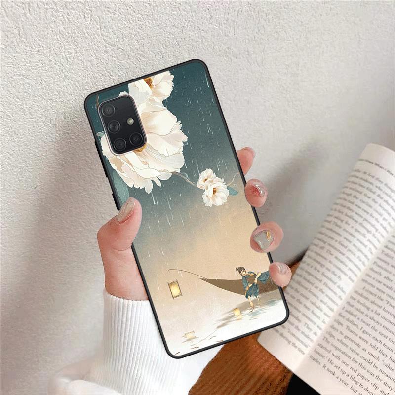 Kuori Samsung Galaxy A51 Suojaus Puhelimen Kuoret Kustannukset, Kotelo Samsung Galaxy A51 Luova Persoonallisuus Kiinalainen Tyyli