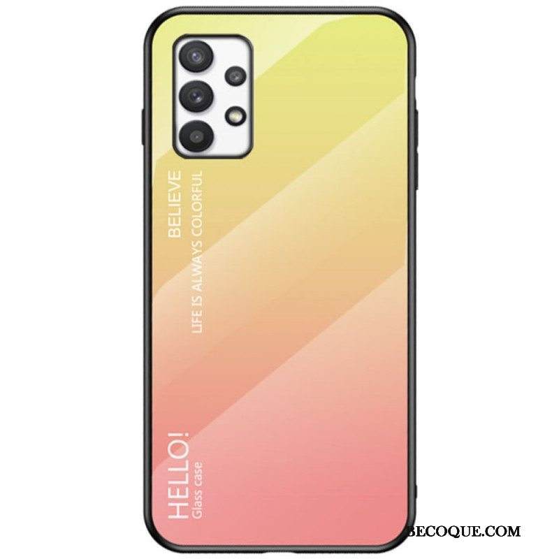 Kuori Samsung Galaxy A53 5G Karkaistu Lasi Hello