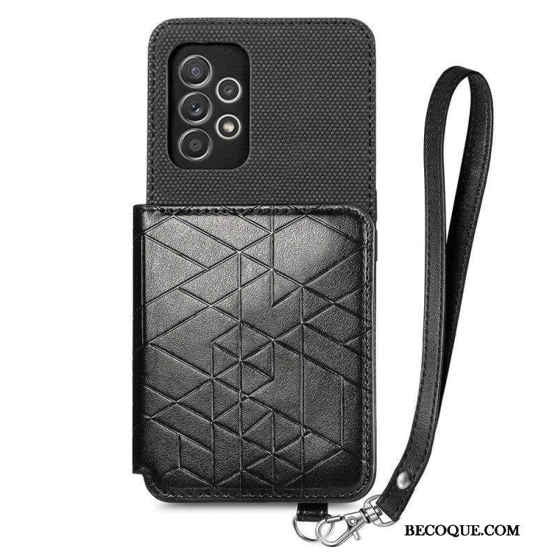 Kuori Samsung Galaxy A53 5G Suojaketju Kuori Hihna Korttipidike