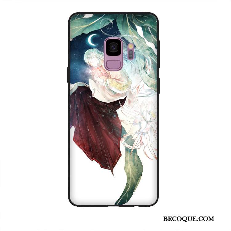 Kuori Samsung Galaxy A6 Kohokuviointi Puhelimen Kuoret Vihreä, Kotelo Samsung Galaxy A6 Tuuli Kiinalainen Tyyli