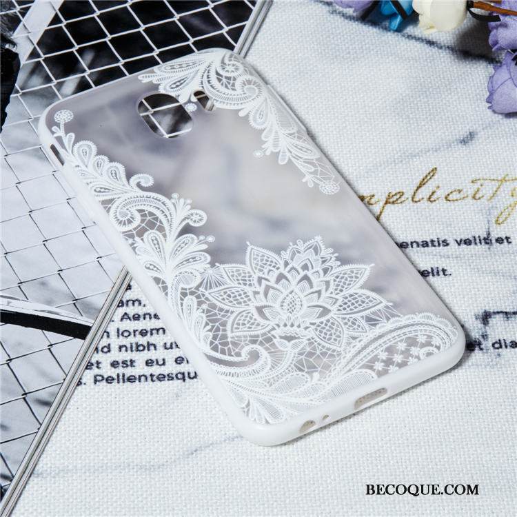 Kuori Samsung Galaxy A6 Laukut Kiinalainen Tyyli Kukka, Kotelo Samsung Galaxy A6 Pehmeä Neste Puhelimen Kuoret Pitsi