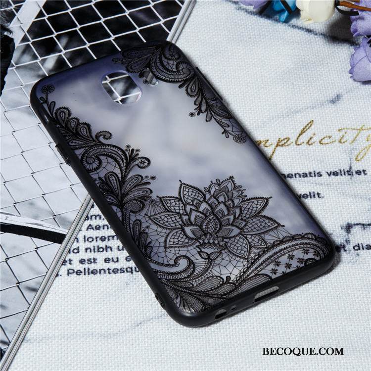 Kuori Samsung Galaxy A6 Laukut Kiinalainen Tyyli Kukka, Kotelo Samsung Galaxy A6 Pehmeä Neste Puhelimen Kuoret Pitsi