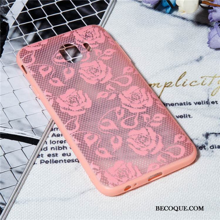 Kuori Samsung Galaxy A6 Laukut Kiinalainen Tyyli Kukka, Kotelo Samsung Galaxy A6 Pehmeä Neste Puhelimen Kuoret Pitsi