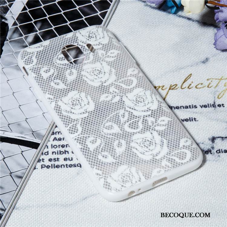 Kuori Samsung Galaxy A6 Laukut Kiinalainen Tyyli Kukka, Kotelo Samsung Galaxy A6 Pehmeä Neste Puhelimen Kuoret Pitsi