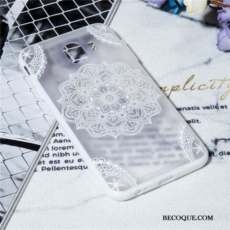 Kuori Samsung Galaxy A6 Laukut Kiinalainen Tyyli Kukka, Kotelo Samsung Galaxy A6 Pehmeä Neste Puhelimen Kuoret Pitsi