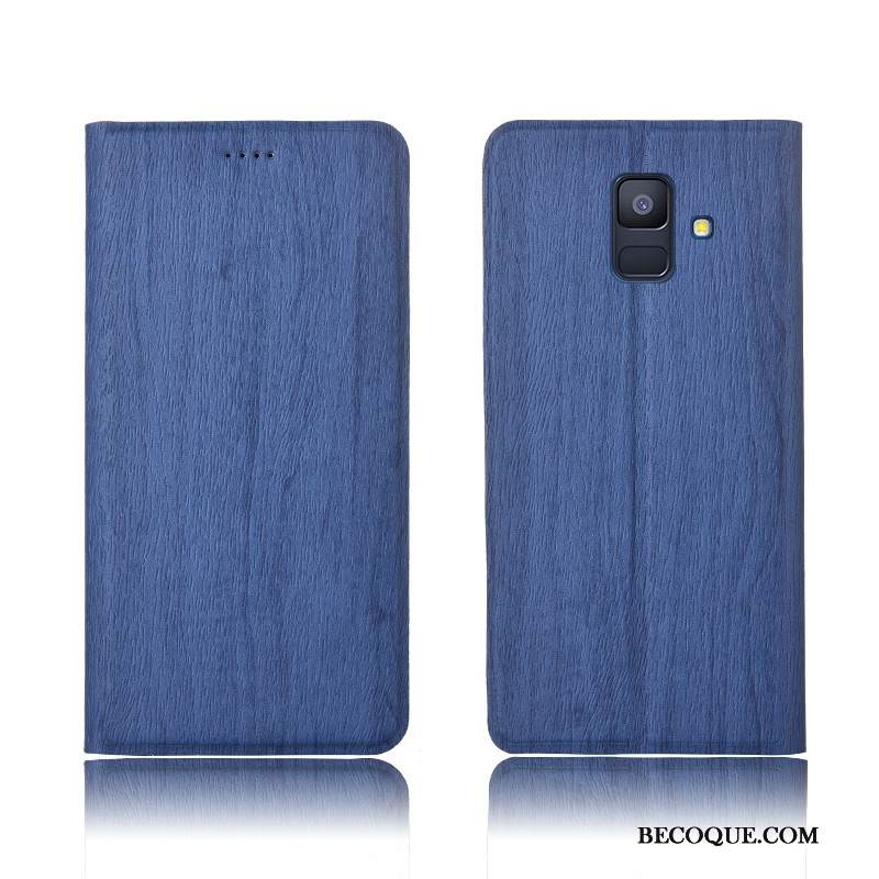 Kuori Samsung Galaxy A6+ Laukut Kukkakuvio Murtumaton, Kotelo Samsung Galaxy A6+ Suojaus Puu Puhelimen Kuoret