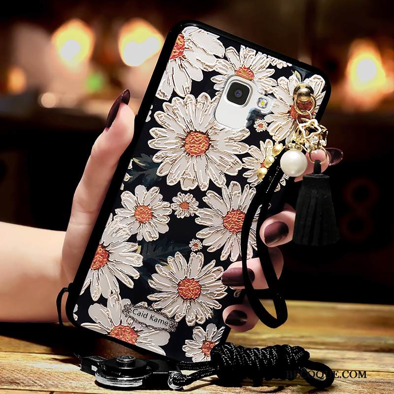 Kuori Samsung Galaxy A6 Luova Pesty Suede Persoonallisuus, Kotelo Samsung Galaxy A6 Suojaus Trendi Uusi