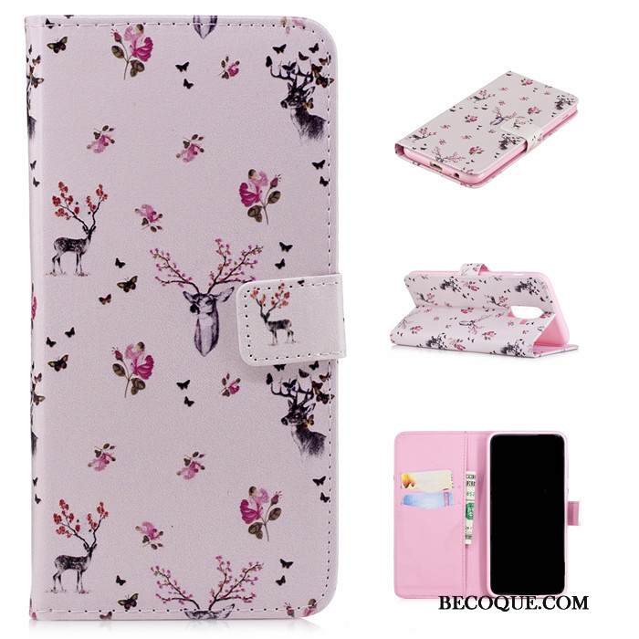 Kuori Samsung Galaxy A6 Nahka Puhelimen Kuoret Jauhe, Kotelo Samsung Galaxy A6 Suojaus