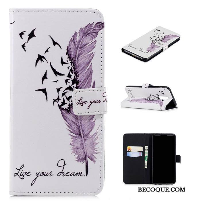 Kuori Samsung Galaxy A6 Nahka Puhelimen Kuoret Jauhe, Kotelo Samsung Galaxy A6 Suojaus