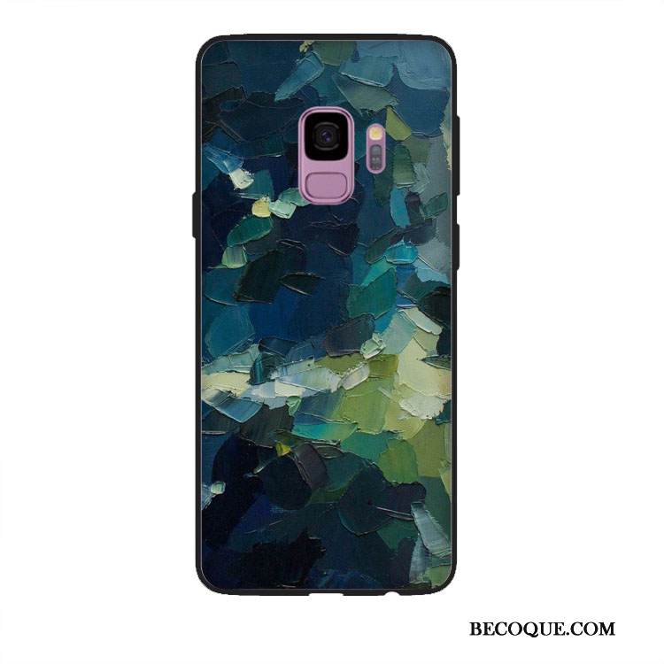 Kuori Samsung Galaxy A6 Pehmeä Neste Vihreä Puhelimen Kuoret, Kotelo Samsung Galaxy A6 Kohokuviointi Pesty Suede