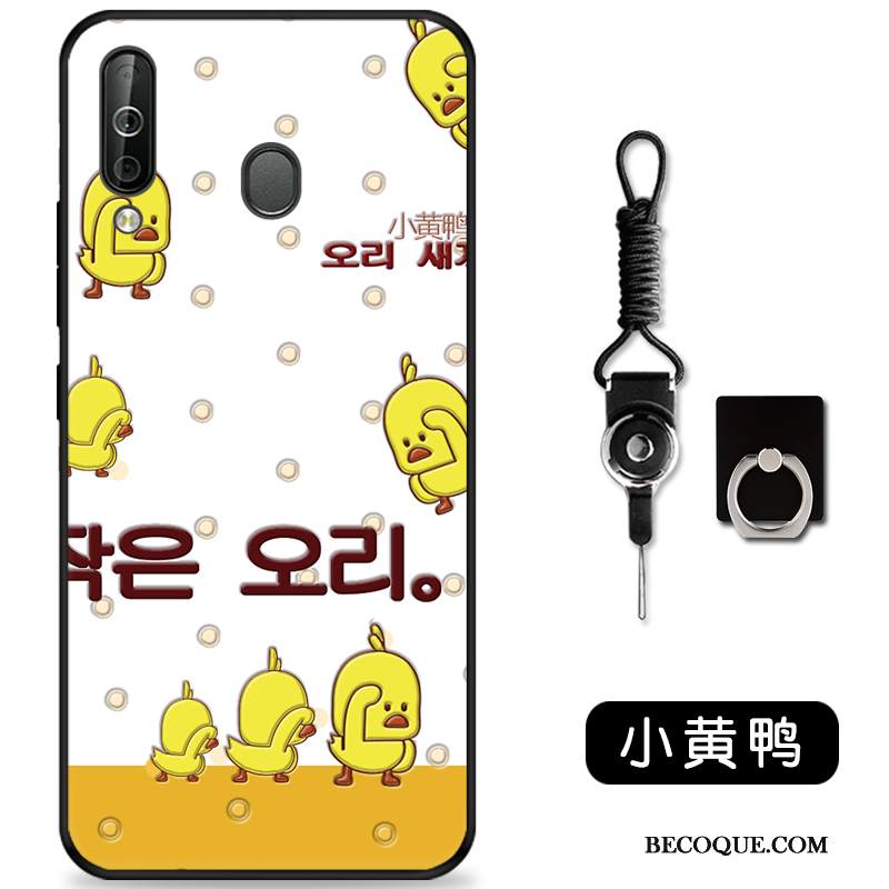 Kuori Samsung Galaxy A60 Kohokuviointi Ulotteinen Ihana, Kotelo Samsung Galaxy A60 Pehmeä Neste Vihreä Puhelimen Kuoret