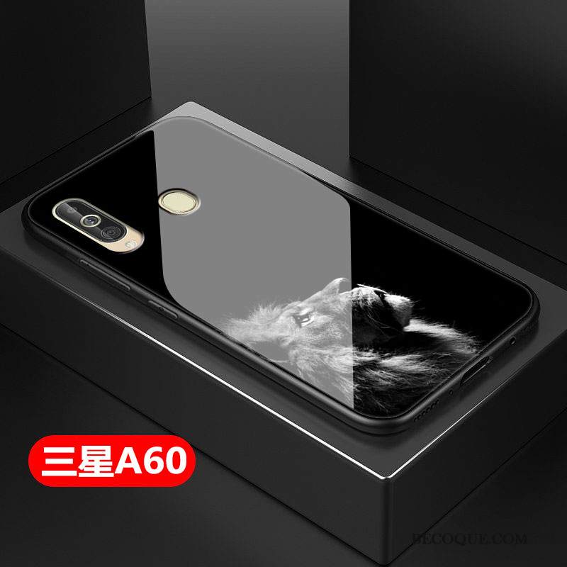 Kuori Samsung Galaxy A60 Laukut Murtumaton Trendi, Kotelo Samsung Galaxy A60 Luova Violetti Kova