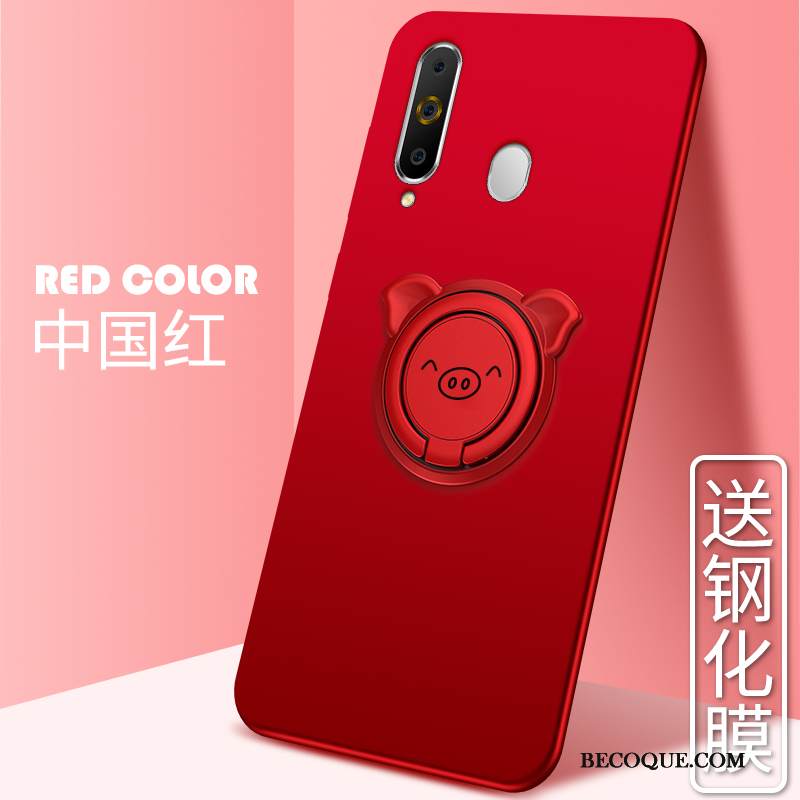 Kuori Samsung Galaxy A60 Laukut Ultra Trendi, Kotelo Samsung Galaxy A60 Silikoni Pesty Suede Ohut