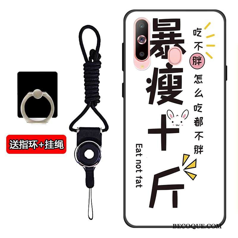 Kuori Samsung Galaxy A60 Pehmeä Neste Puhelimen Kuoret Musta, Kotelo Samsung Galaxy A60 Silikoni Murtumaton