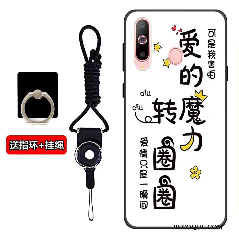 Kuori Samsung Galaxy A60 Pehmeä Neste Puhelimen Kuoret Musta, Kotelo Samsung Galaxy A60 Silikoni Murtumaton