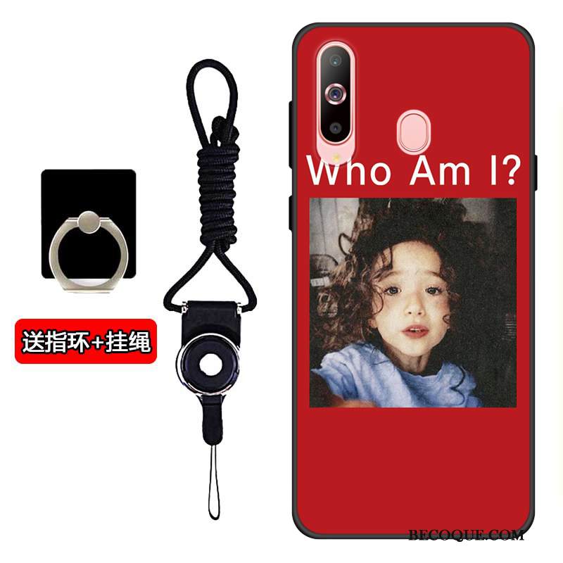 Kuori Samsung Galaxy A60 Pehmeä Neste Puhelimen Kuoret Musta, Kotelo Samsung Galaxy A60 Silikoni Murtumaton