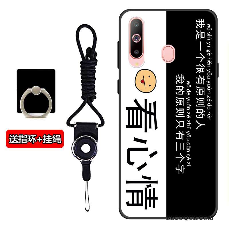 Kuori Samsung Galaxy A60 Pehmeä Neste Puhelimen Kuoret Musta, Kotelo Samsung Galaxy A60 Silikoni Murtumaton