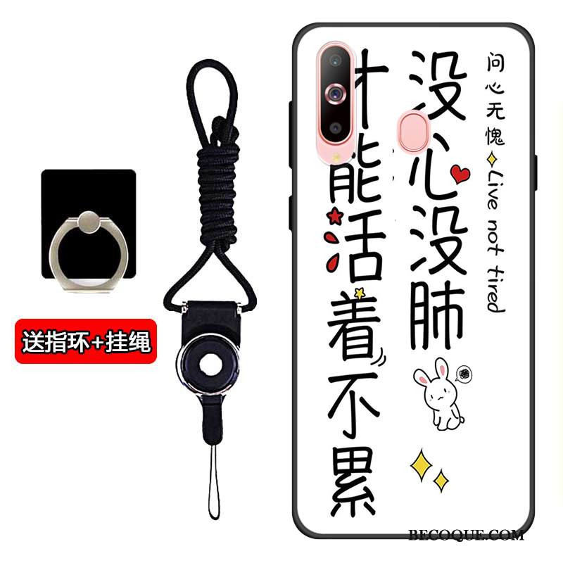 Kuori Samsung Galaxy A60 Pehmeä Neste Puhelimen Kuoret Musta, Kotelo Samsung Galaxy A60 Silikoni Murtumaton