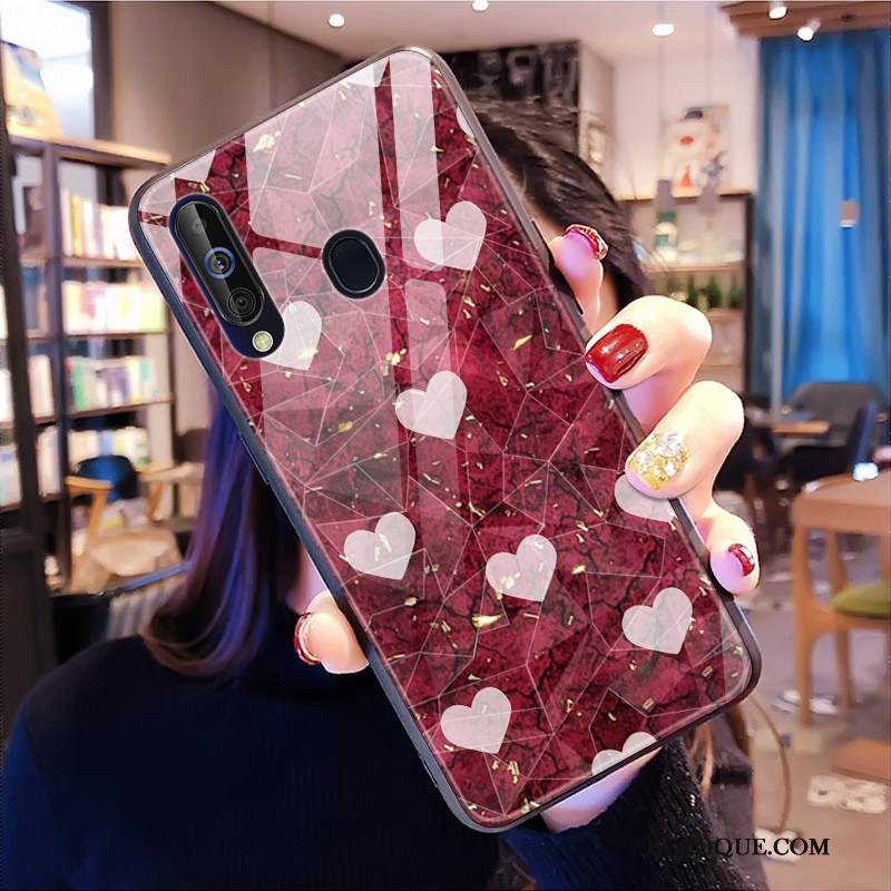 Kuori Samsung Galaxy A60 Pehmeä Neste Puhelimen Kuoret Tide-brändi, Kotelo Samsung Galaxy A60 Timantti Musta