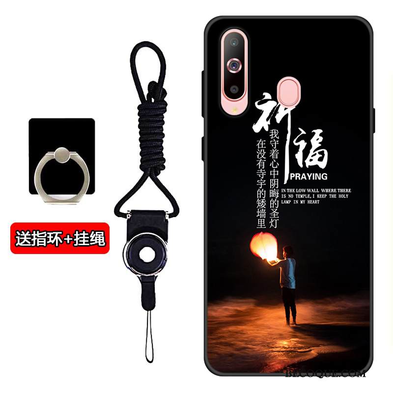 Kuori Samsung Galaxy A60 Suojaus Muokata Puhelimen Kuoret, Kotelo Samsung Galaxy A60 Laukut Sininen