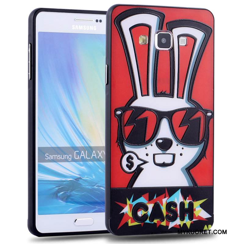 Kuori Samsung Galaxy A7 2015 Laukut Kova Trendi, Kotelo Samsung Galaxy A7 2015 Sarjakuva Ihana Puhelimen Kuoret