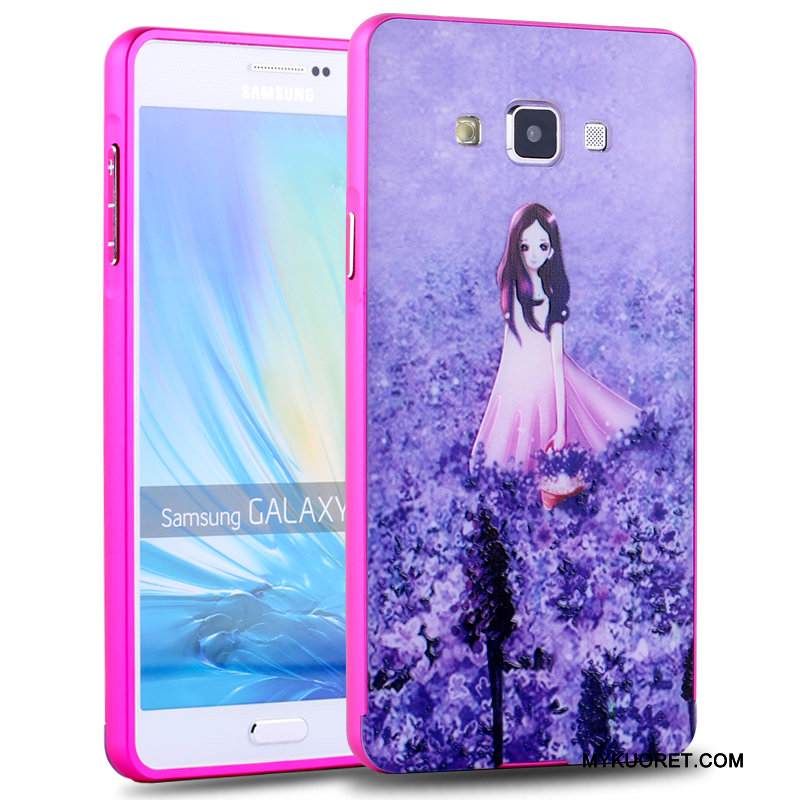 Kuori Samsung Galaxy A7 2015 Laukut Kova Trendi, Kotelo Samsung Galaxy A7 2015 Sarjakuva Ihana Puhelimen Kuoret