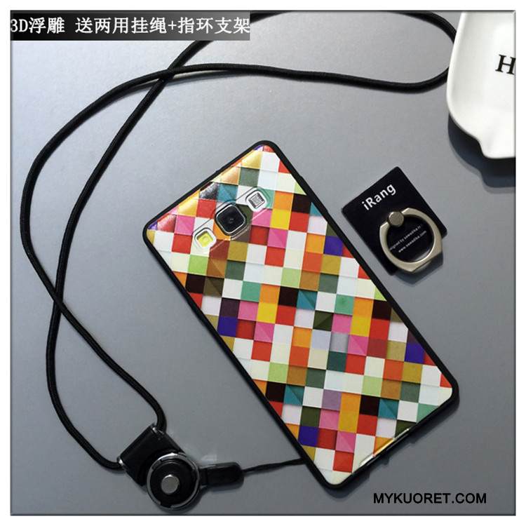 Kuori Samsung Galaxy A7 2015 Laukut Persoonallisuus Puhelimen Kuoret, Kotelo Samsung Galaxy A7 2015 Silikoni Yksinkertainen Murtumaton