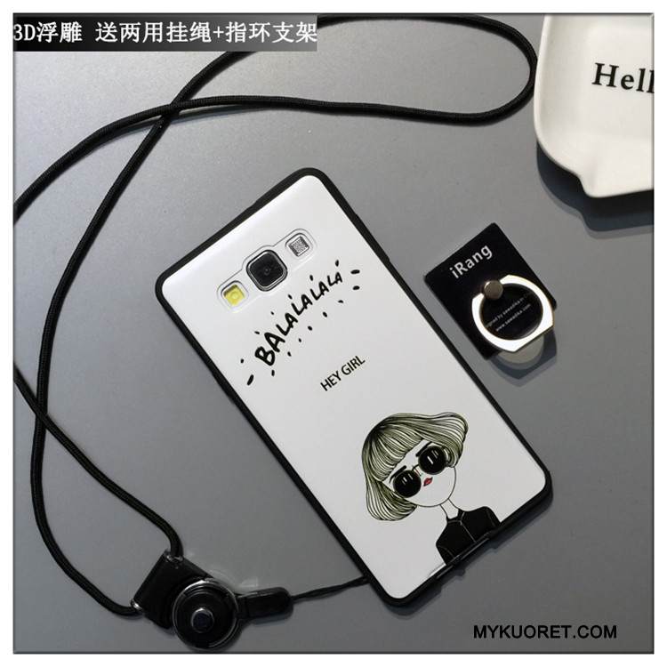 Kuori Samsung Galaxy A7 2015 Laukut Persoonallisuus Puhelimen Kuoret, Kotelo Samsung Galaxy A7 2015 Silikoni Yksinkertainen Murtumaton